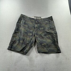 Relwen Shorts Mens 36 Green Camo Flyweight Flex 8.5" Stretch Performance